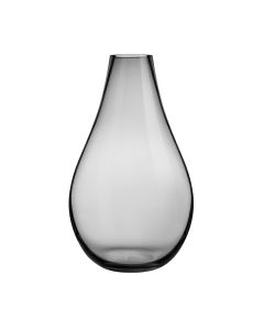 Hadeland Glassverk Dråpe Vase 290mm Røkgrå