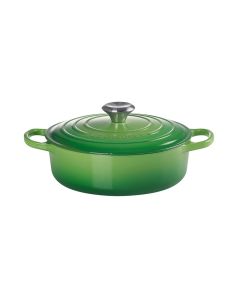 Le Creuset Bamboo Green Risotto Støpejernsgryte 3,1L/ 24cm 