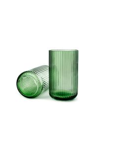 Lyngby Vase 25cm Grønn Glass 